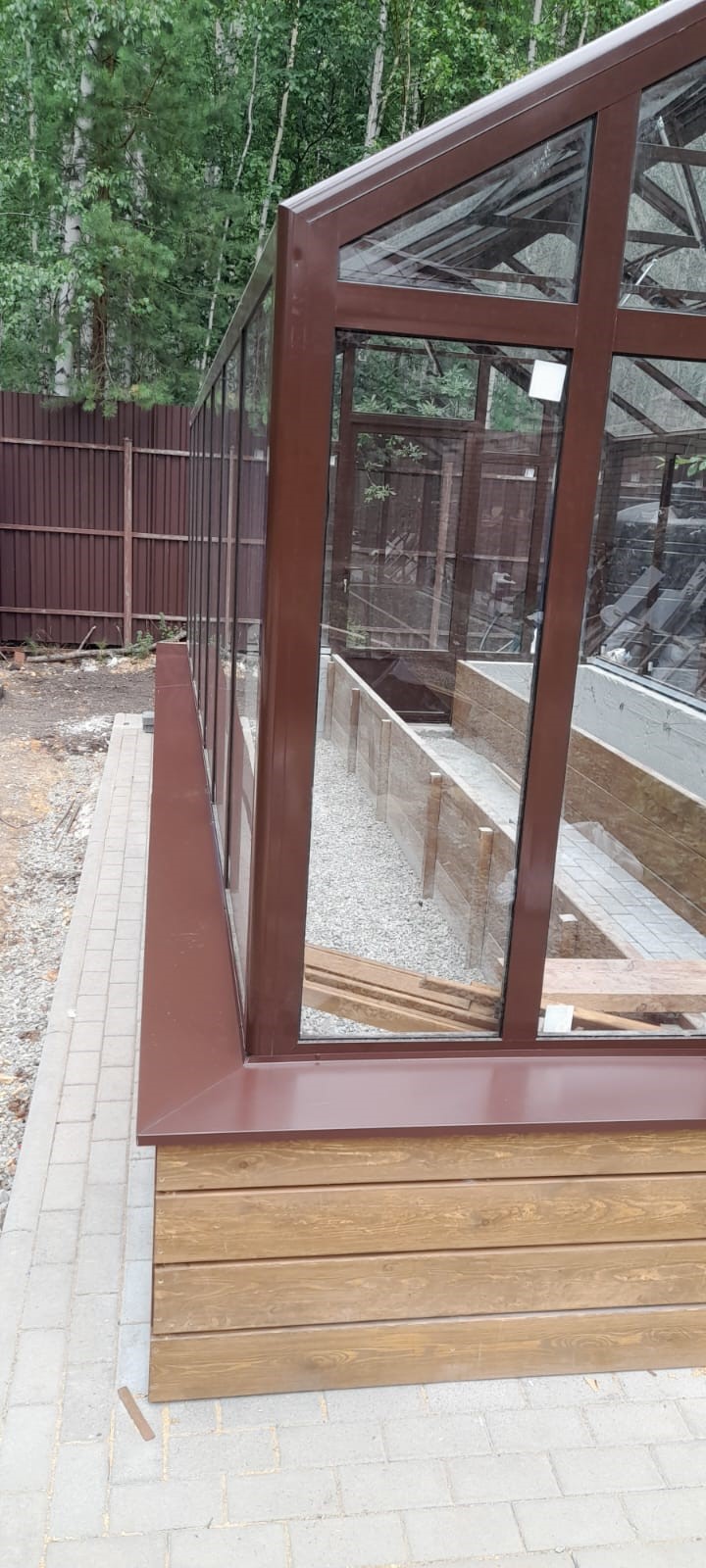 Монтаж и изготовление теплицы из алюминия