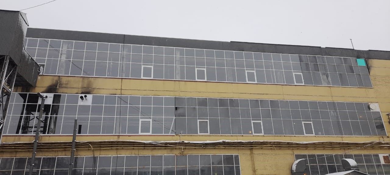 Изготовление и монтаж витражных конструкций 475 кв.м.