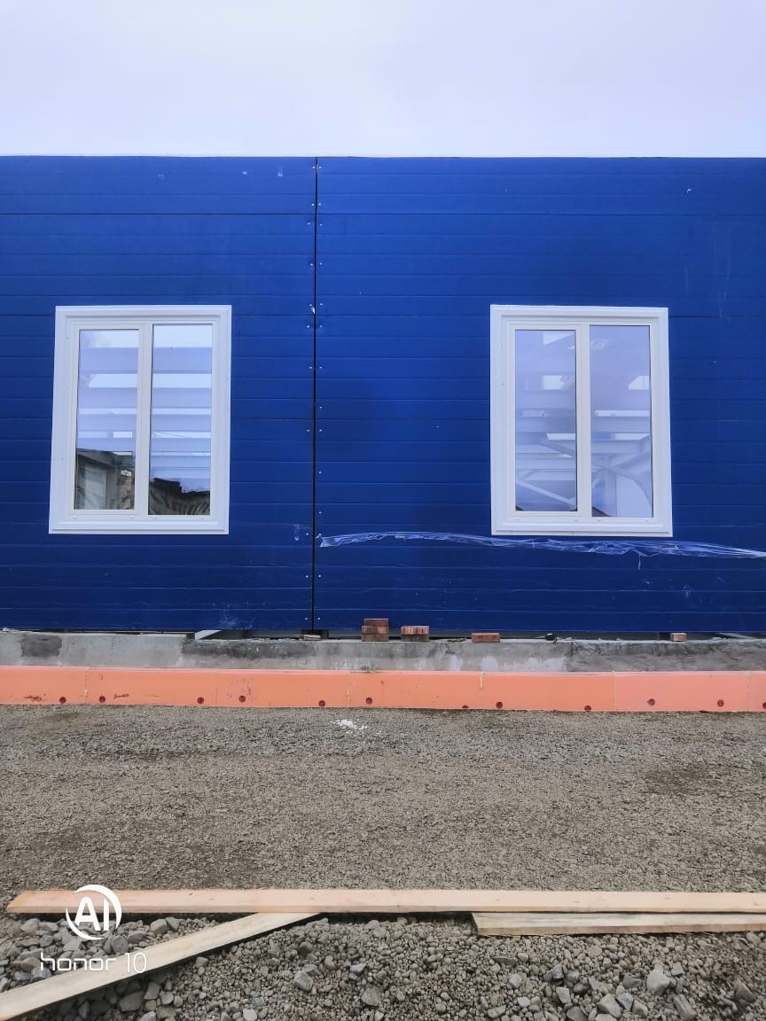 Изготовление и монтаж витражных конструкций 390 кв.м.