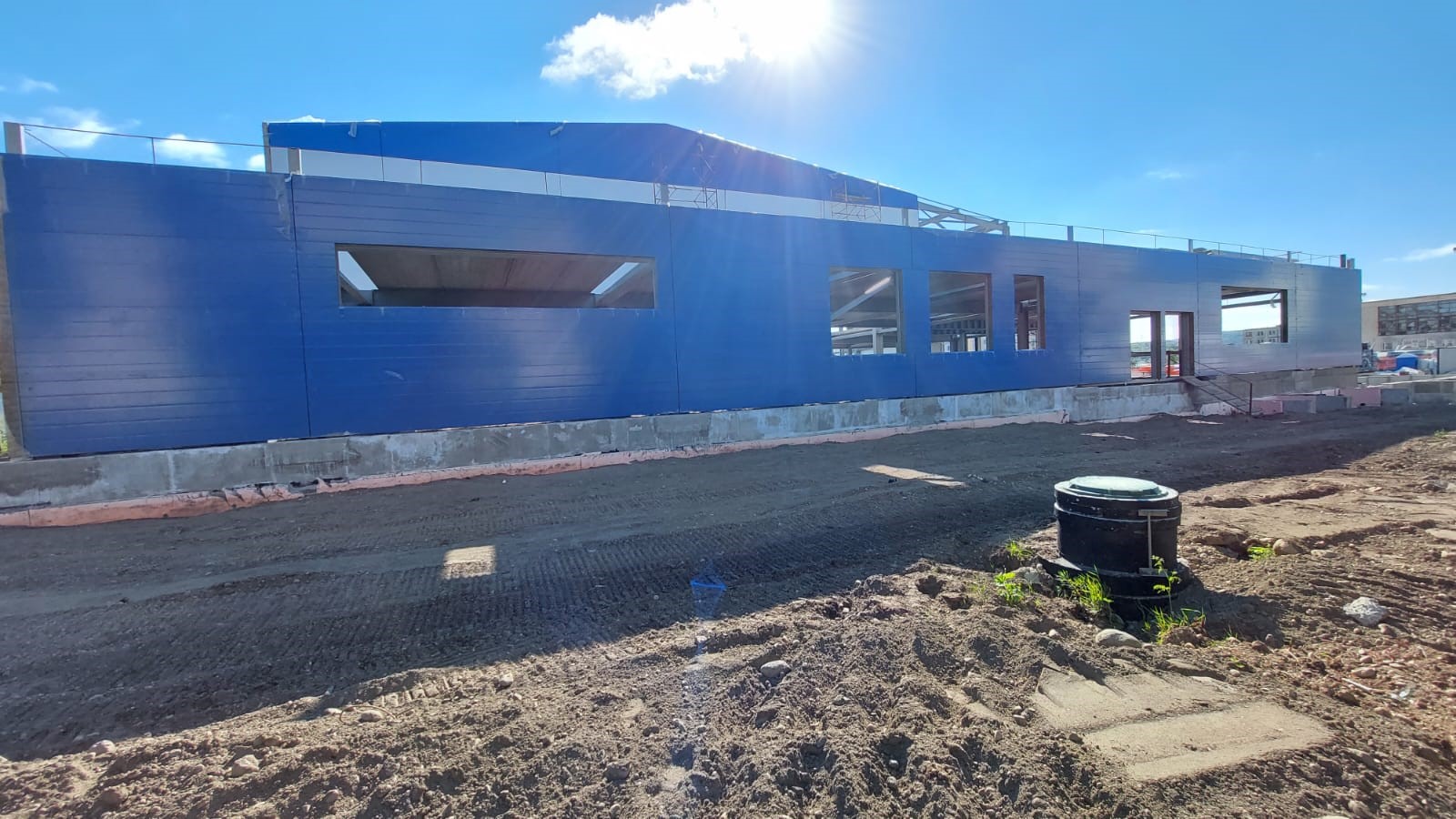 Изготовление и монтаж витражных конструкций 390 кв.м.