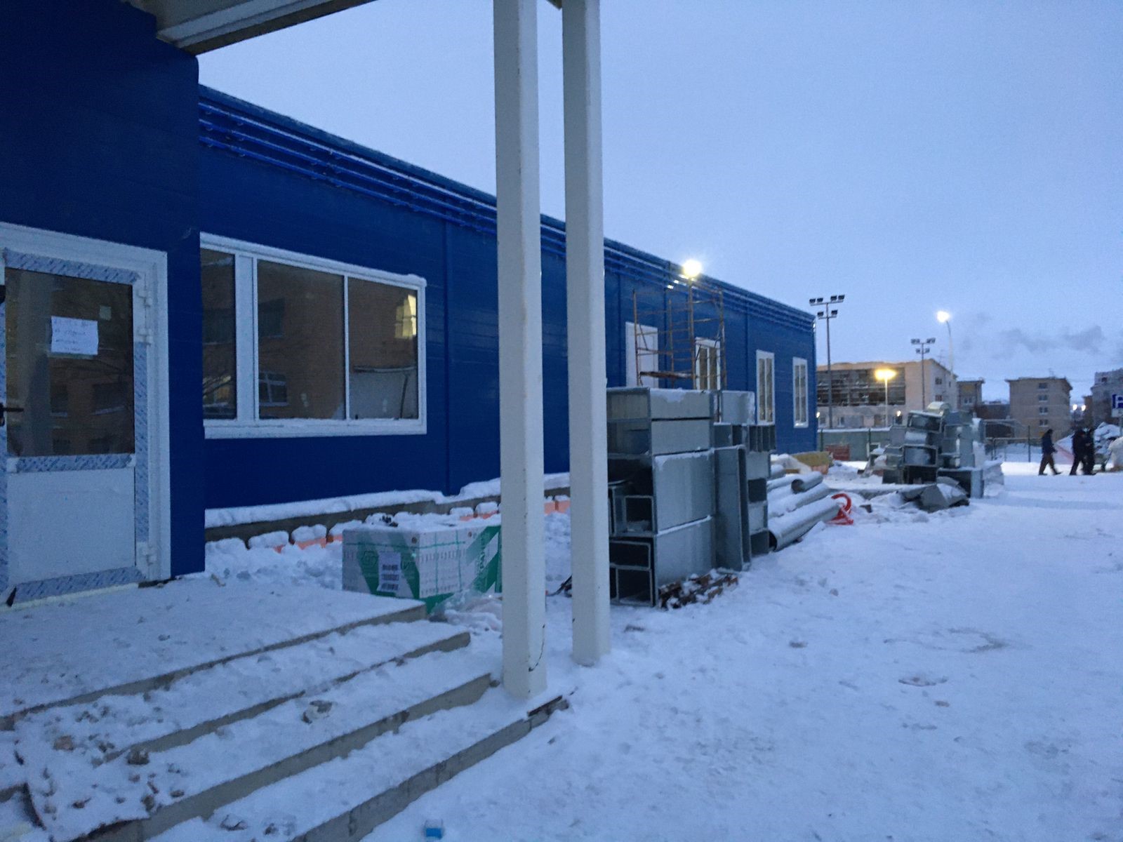 Изготовление и монтаж витражных конструкций 390 кв.м.