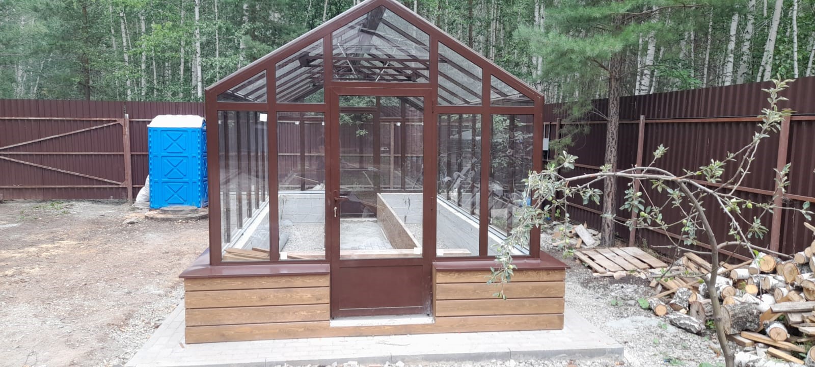 Монтаж и изготовление теплицы из алюминия