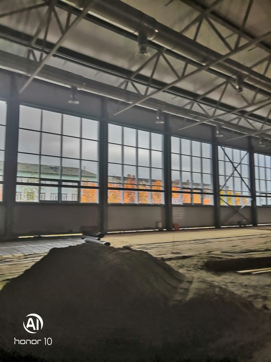 Изготовление и монтаж витражных конструкций 390 кв.м.